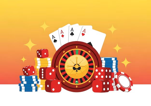 Live casino studio with dealer at baccarat table and multi-camera feed on kuy platform